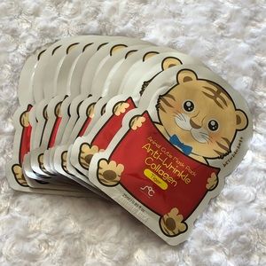 Anti-wrinkle collagen animal face mask